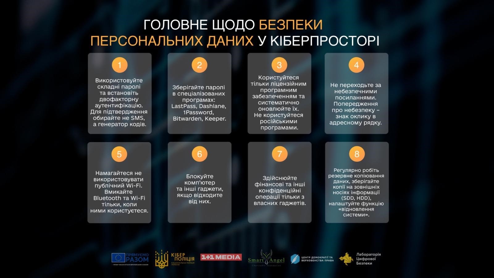 Як захистити свої персональні дані від кіберзлочинців: дивіться чергову серію проєкту «Кібербезпека.UA»