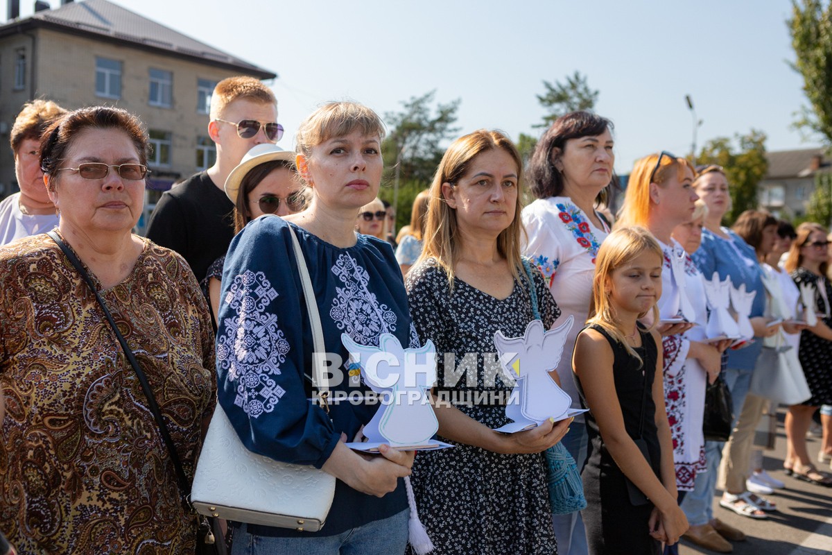 У День Незалежності у Світловодську відкрили алею Слави