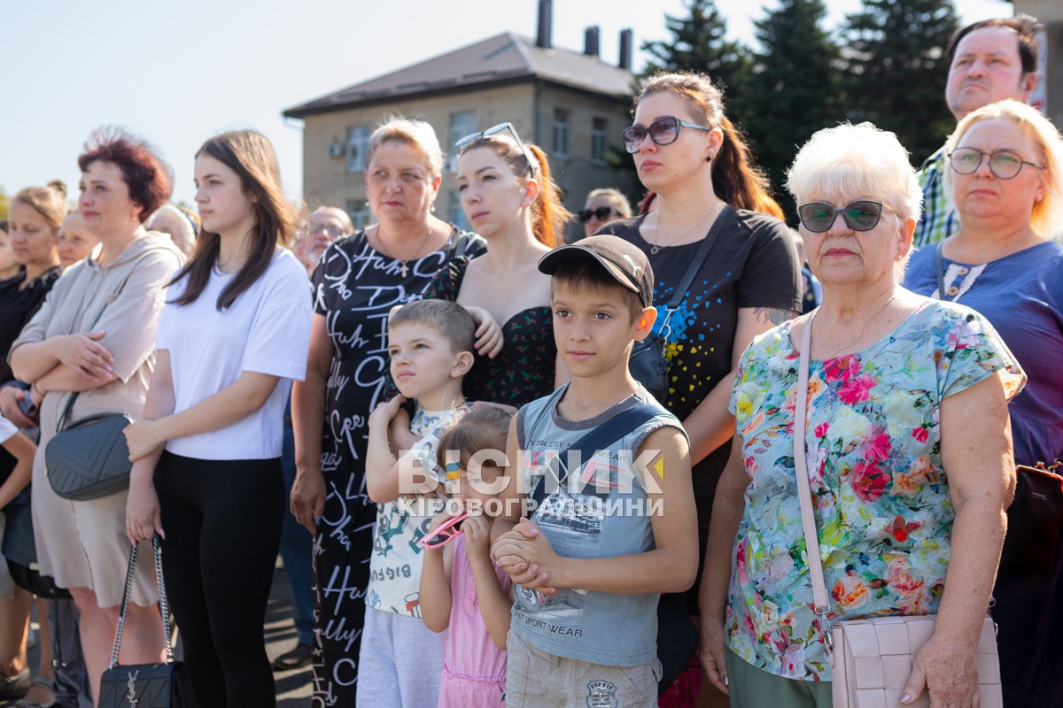 У День Незалежності у Світловодську відкрили алею Слави