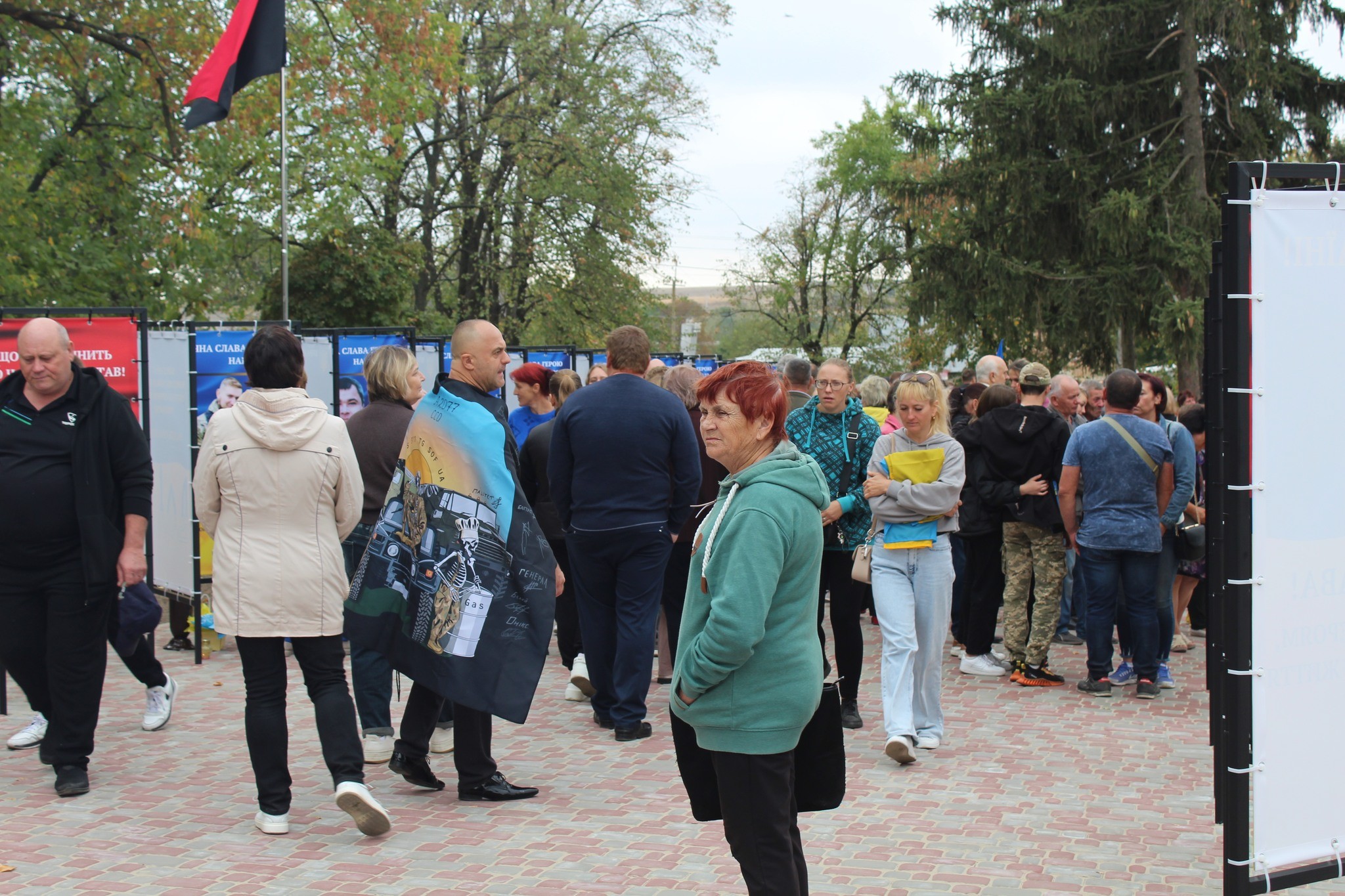 У Суботцях відкрили алею Слави на честь героїв, які загинули за Україну