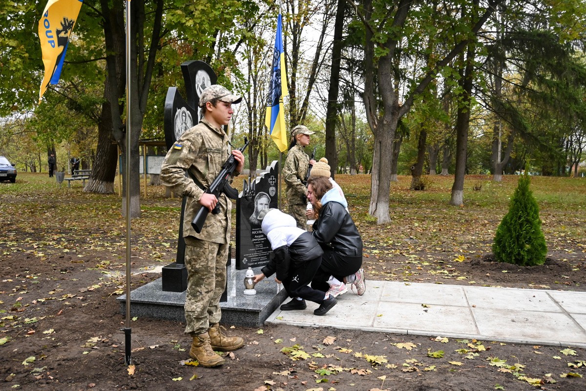 У Федірках відкрили алею Пам’яті