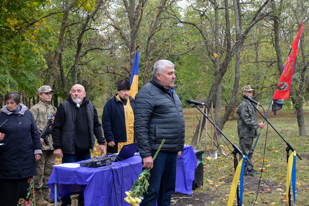 У Федірках відкрили алею Пам’яті