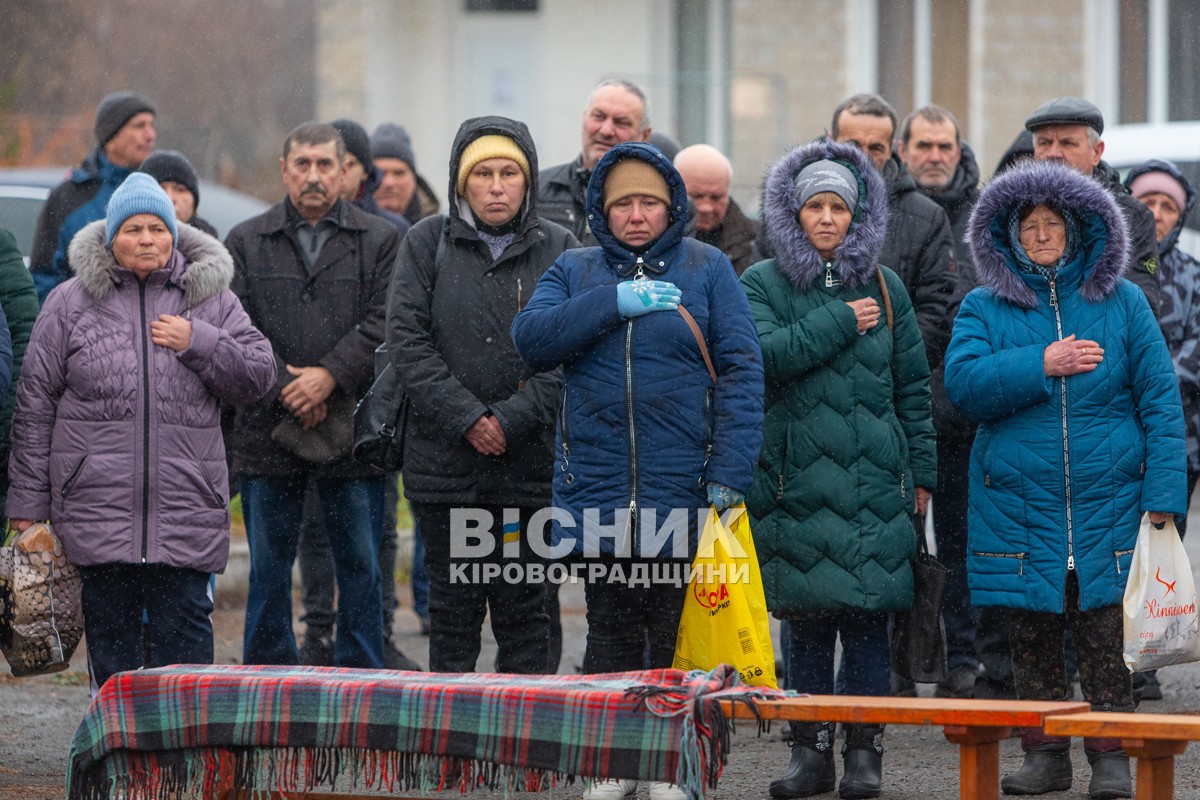 У Великій Андрусівці відкрили алею пам’яті героям