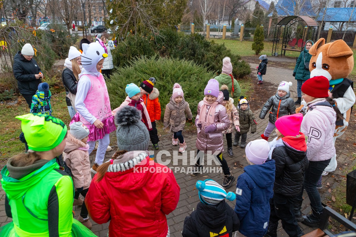 В Олександрівці  громадою прикрасили ялинку