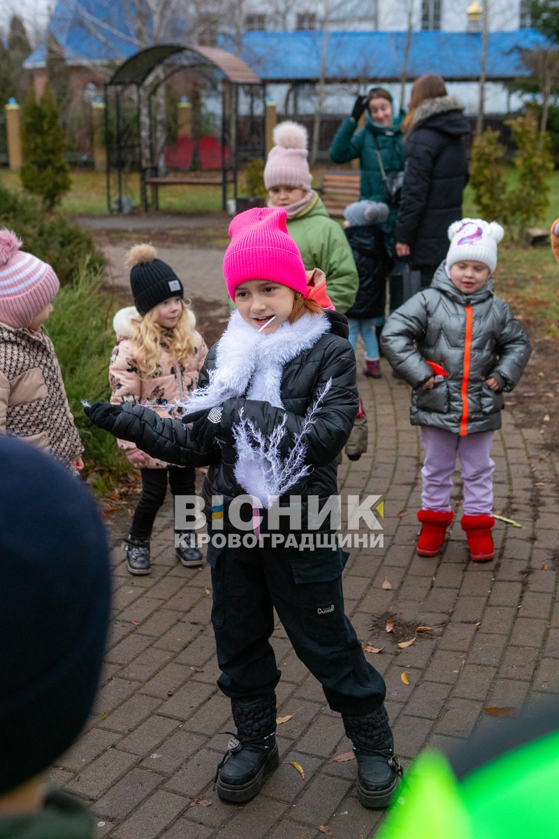 В Олександрівці  громадою прикрасили ялинку