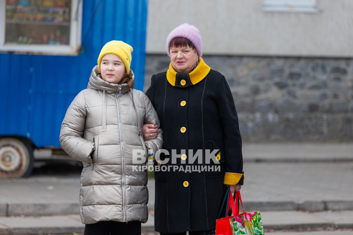 У Світловодську провели акцію на підтримку військовополонених та безвісти зниклих