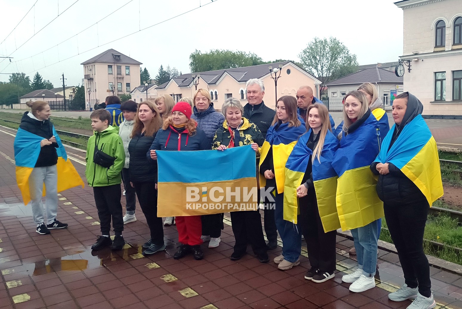 Знам’янка зустріла Валентина Маринича після трьох років полону Знам’янка зустріла Валентина Маринича після трьох років полону