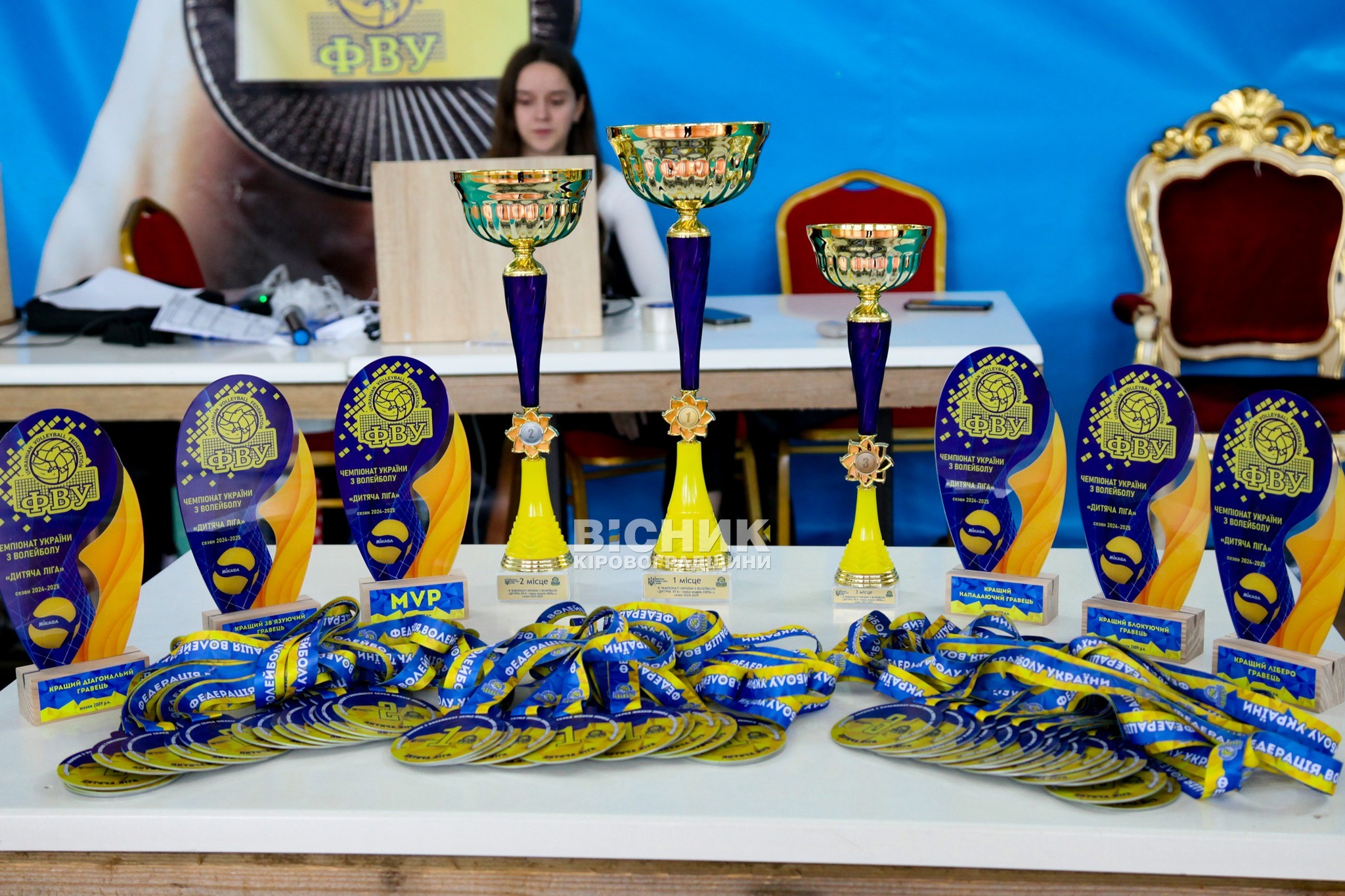 Збірна Кіровоградщини — віцечемпіони України з волейболу серед юнаків