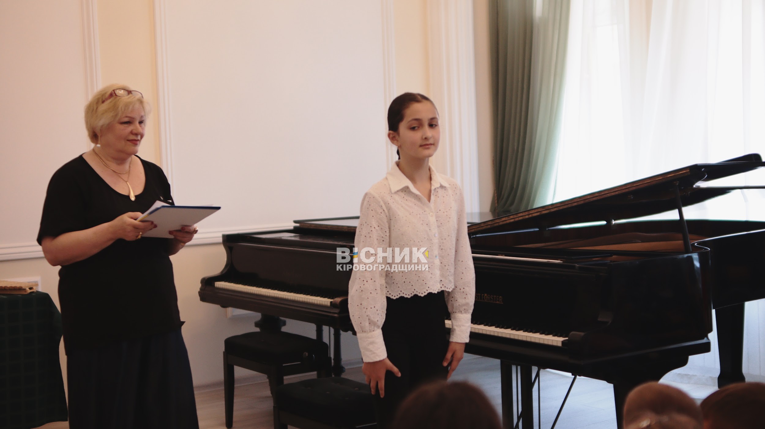 "Музичний калейдоскоп": наймолодші музиканти виступили на сцені Кропивницького