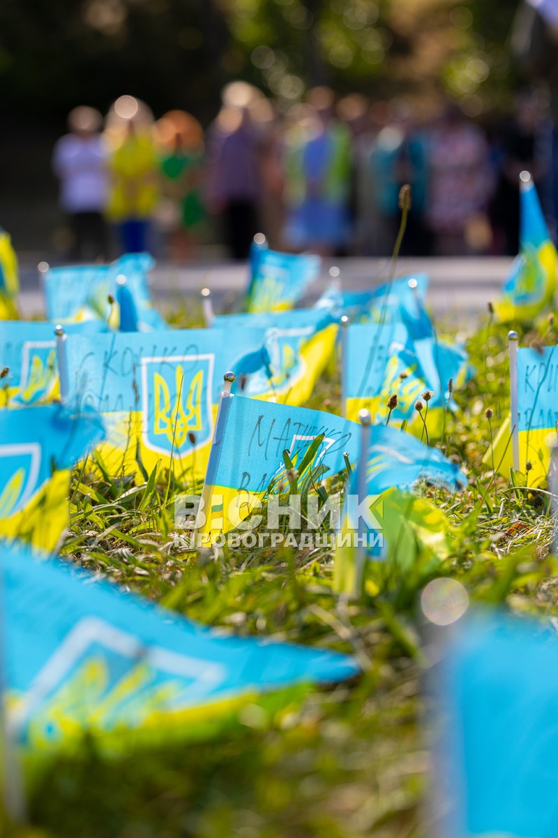 У Світловодську відбувся мітинг до Дня Конституції України