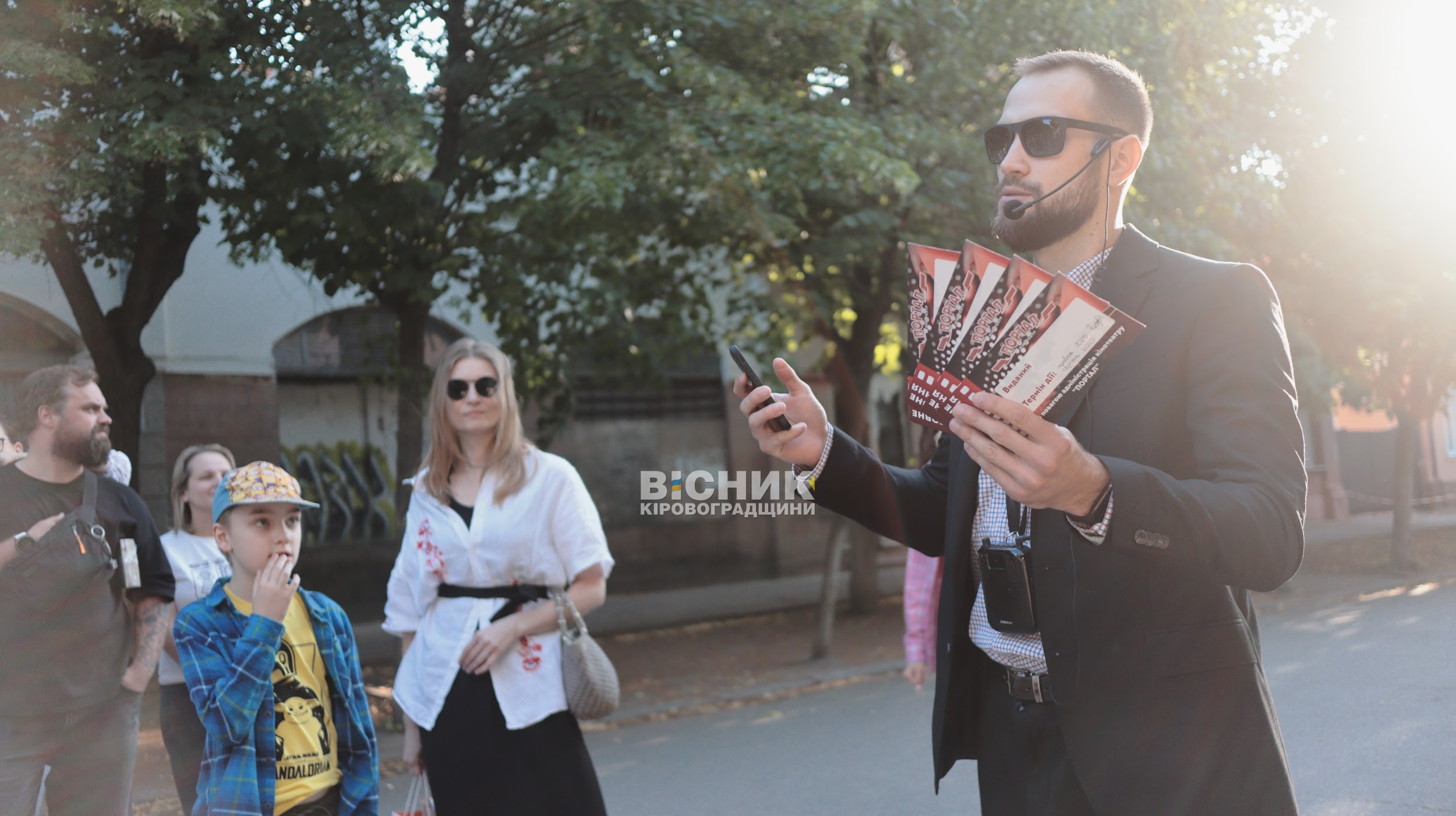 Благодійна екскурсія у Кропивницькому зібрала майже 10 тисяч гривень для аеророзвідки Благодійна екскурсія у Кропивницькому зібрала майже 10 тисяч гривень для аеророзвідки