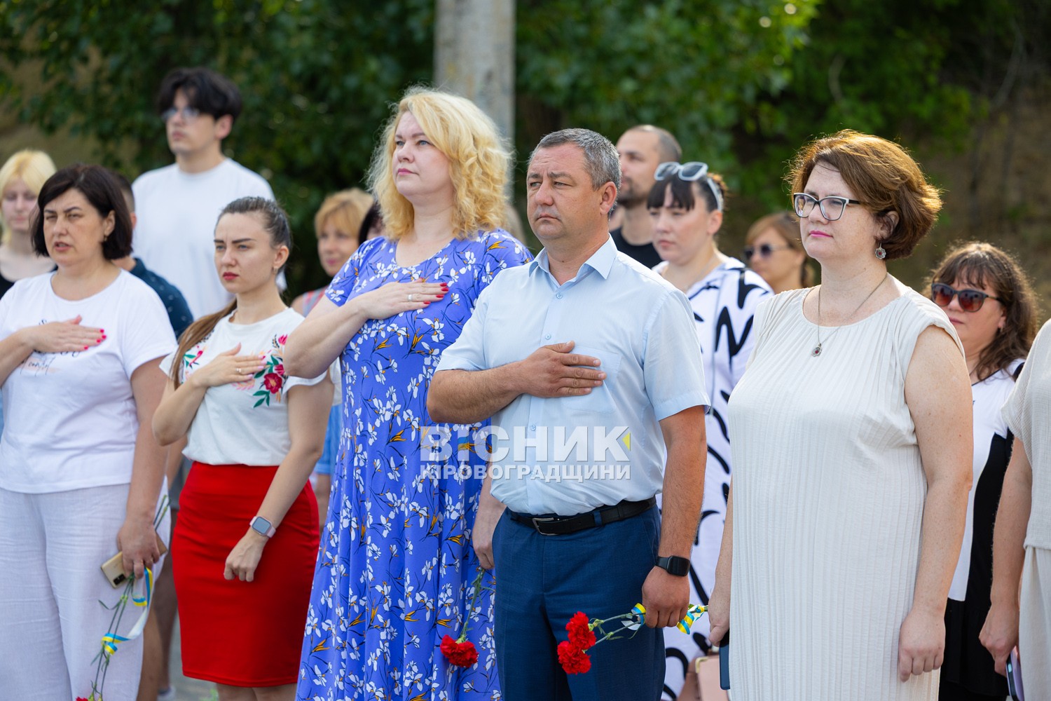 У Світловодську відзначили День Української Державності У Світловодську відзначили День Української Державності