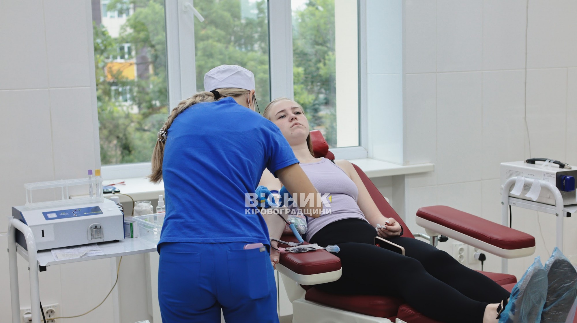 «Здай кров — врятуй життя»: у Кропивницькому пройшла благодійна акція донорства