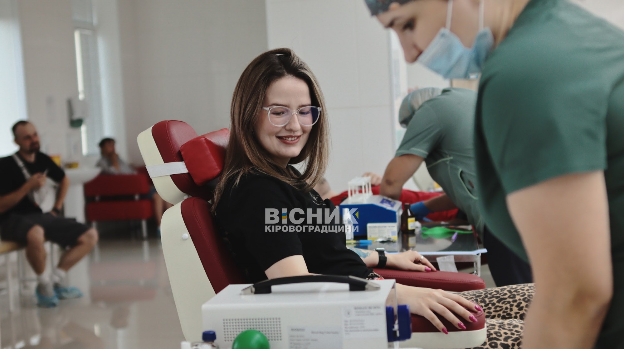«Здай кров — врятуй життя»: у Кропивницькому пройшла благодійна акція донорства