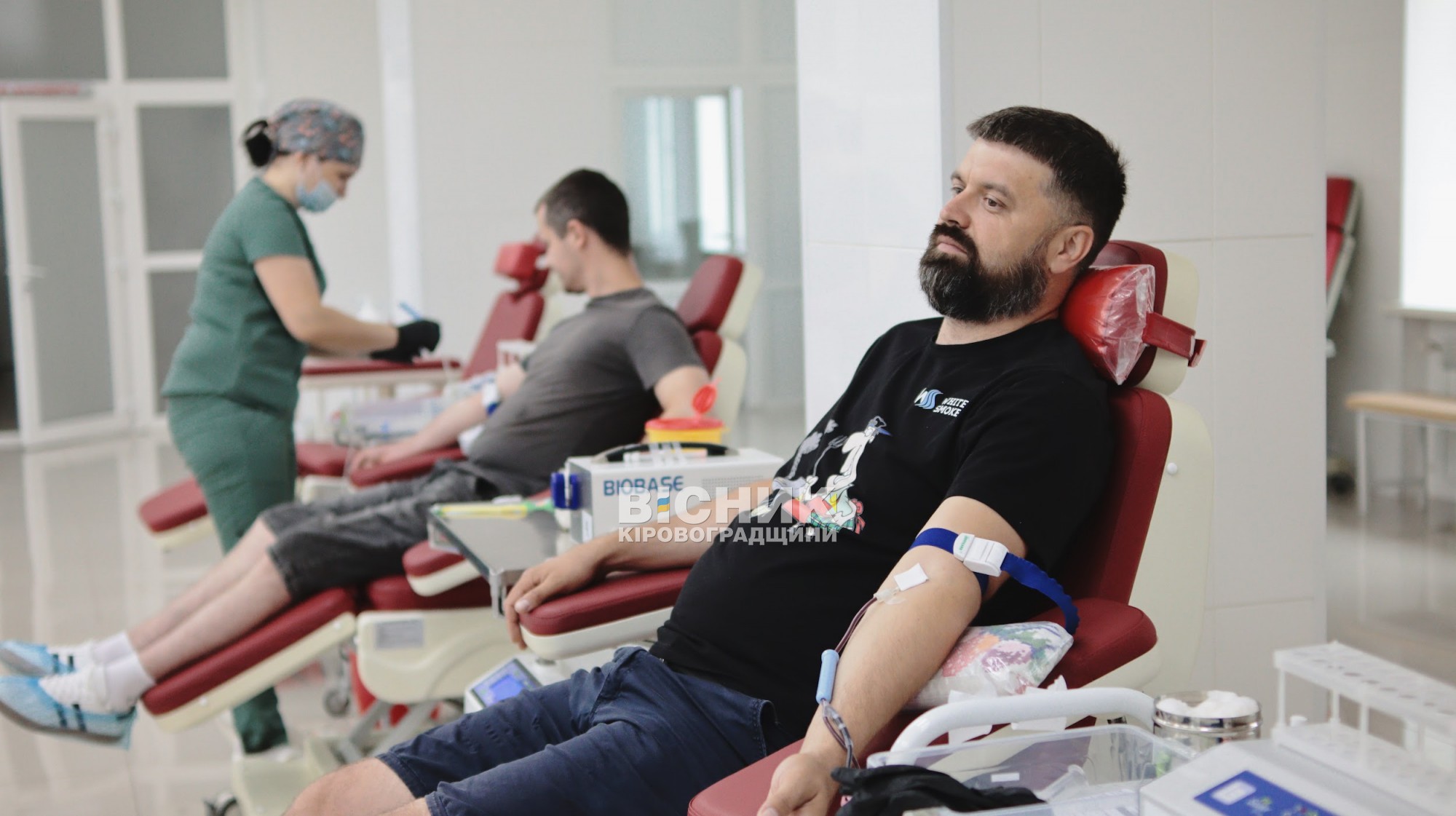 «Здай кров — врятуй життя»: у Кропивницькому пройшла благодійна акція донорства