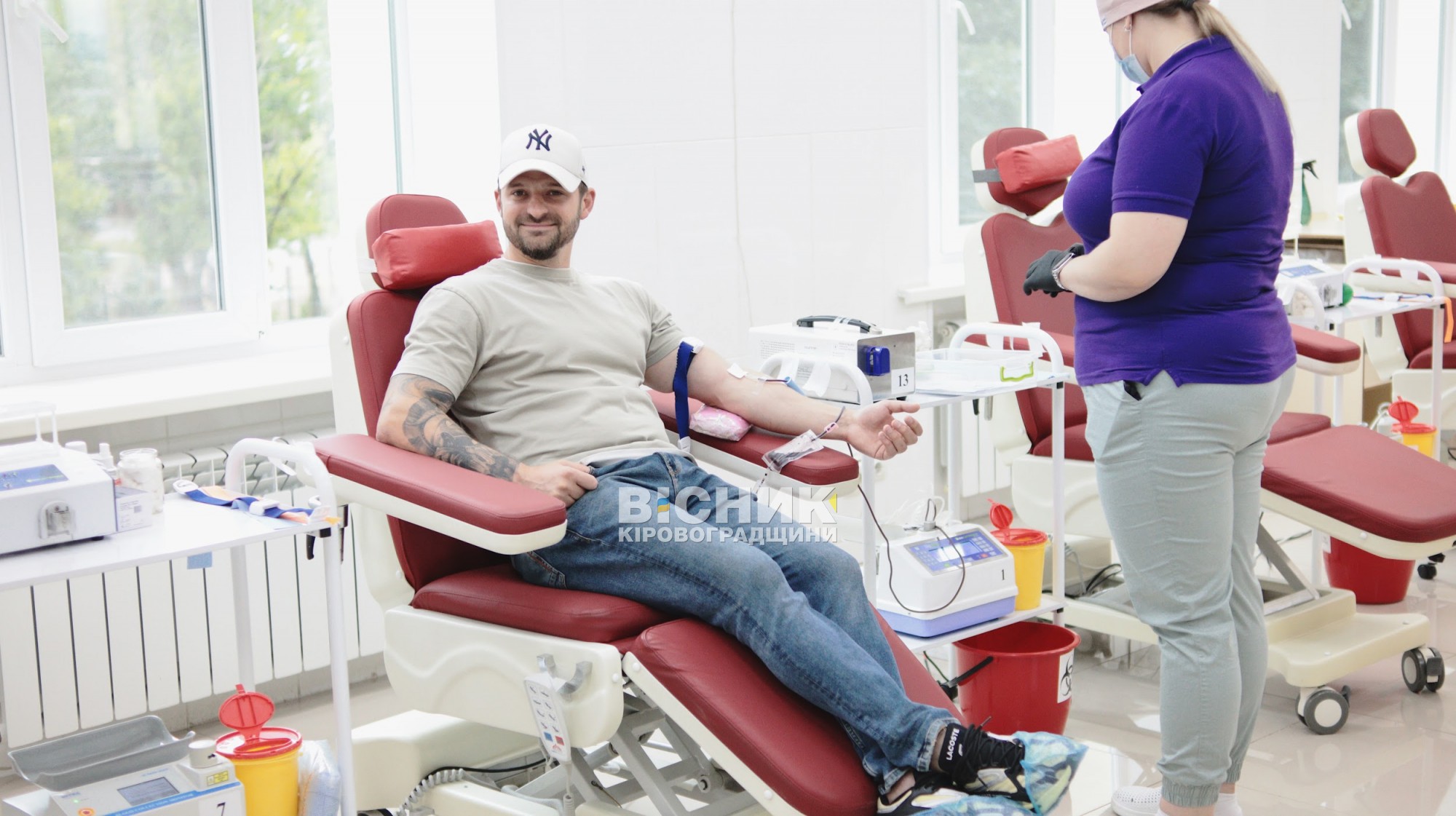 «Здай кров — врятуй життя»: у Кропивницькому пройшла благодійна акція донорства