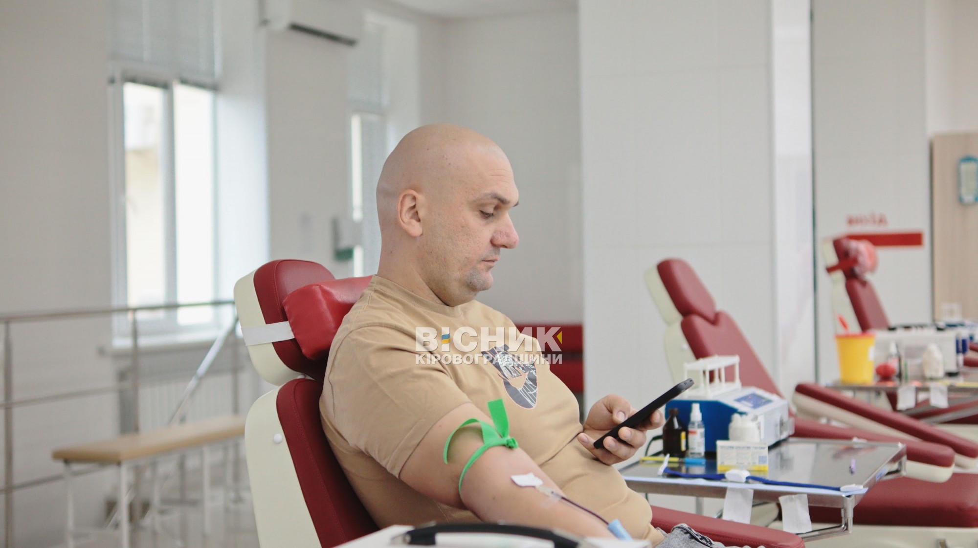 «Здай кров — врятуй життя»: у Кропивницькому пройшла благодійна акція донорства