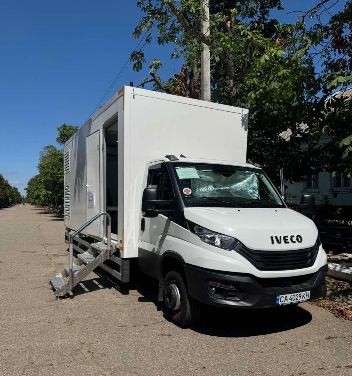 Мобільна амбулаторія в Бобринці: безкоштовне тестування і консультації для громади