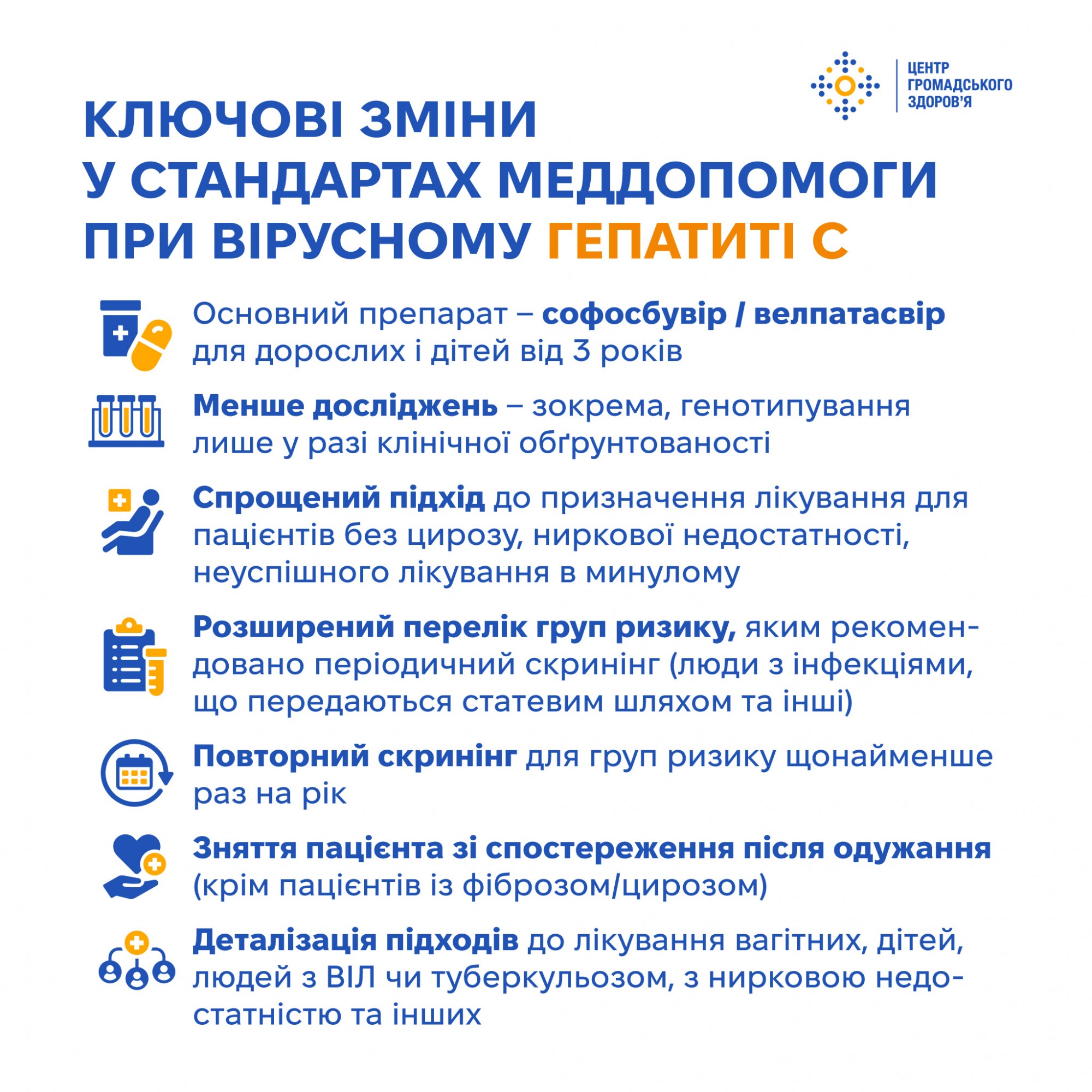 Гепатити B і C в Україні: мільйони інфікованих не знають про свій діагноз