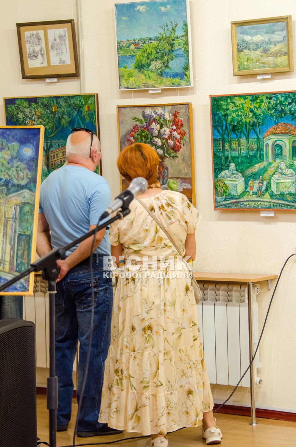 "Є місто, яке я бачу уві сні": у Кропивницькому відкрилася виставка Геннадія Горбунова "Є місто, яке я бачу уві сні": у Кропивницькому відкрилася виставка Геннадія Горбунова