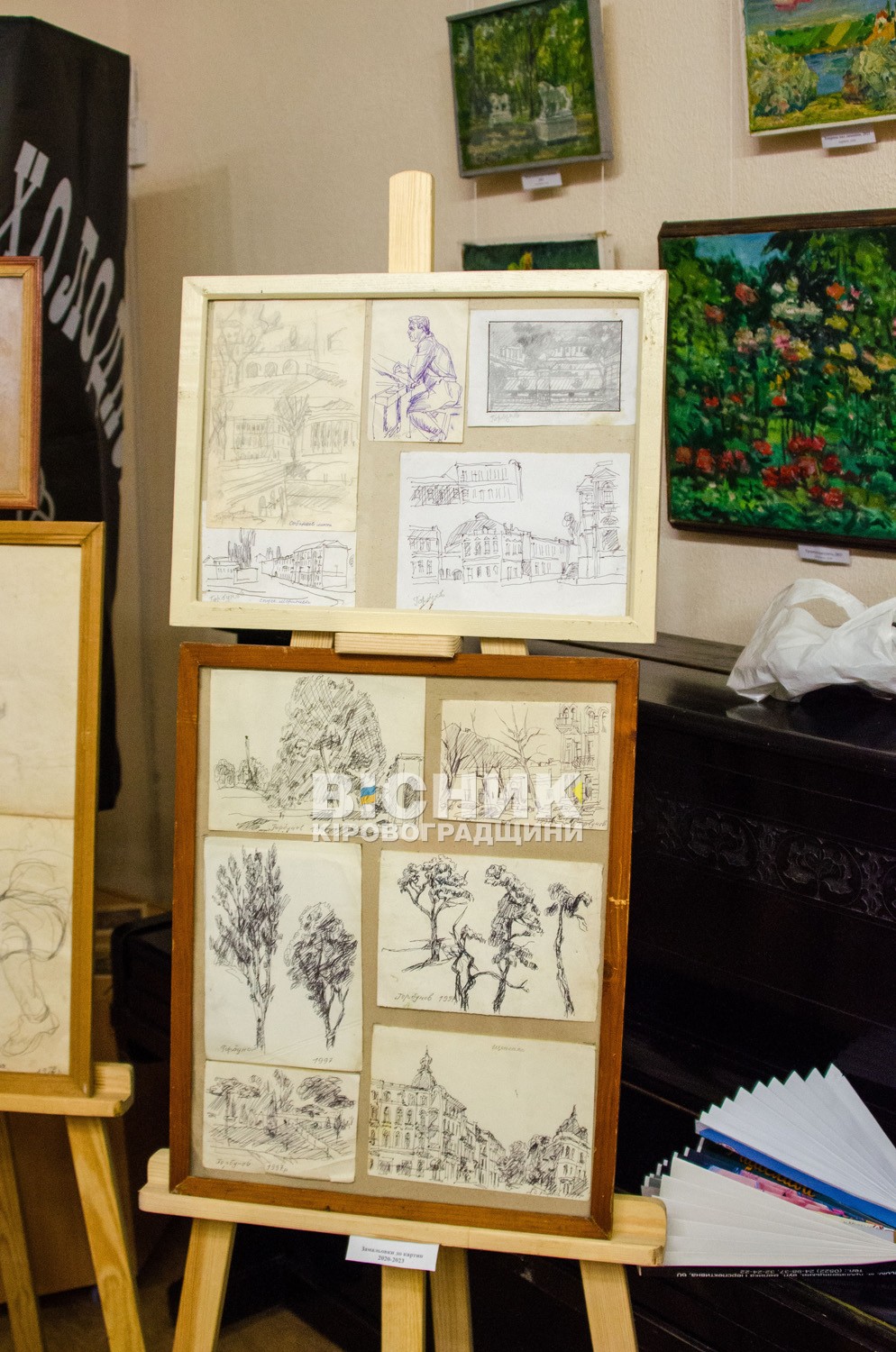 "Є місто, яке я бачу уві сні": у Кропивницькому відкрилася виставка Геннадія Горбунова "Є місто, яке я бачу уві сні": у Кропивницькому відкрилася виставка Геннадія Горбунова