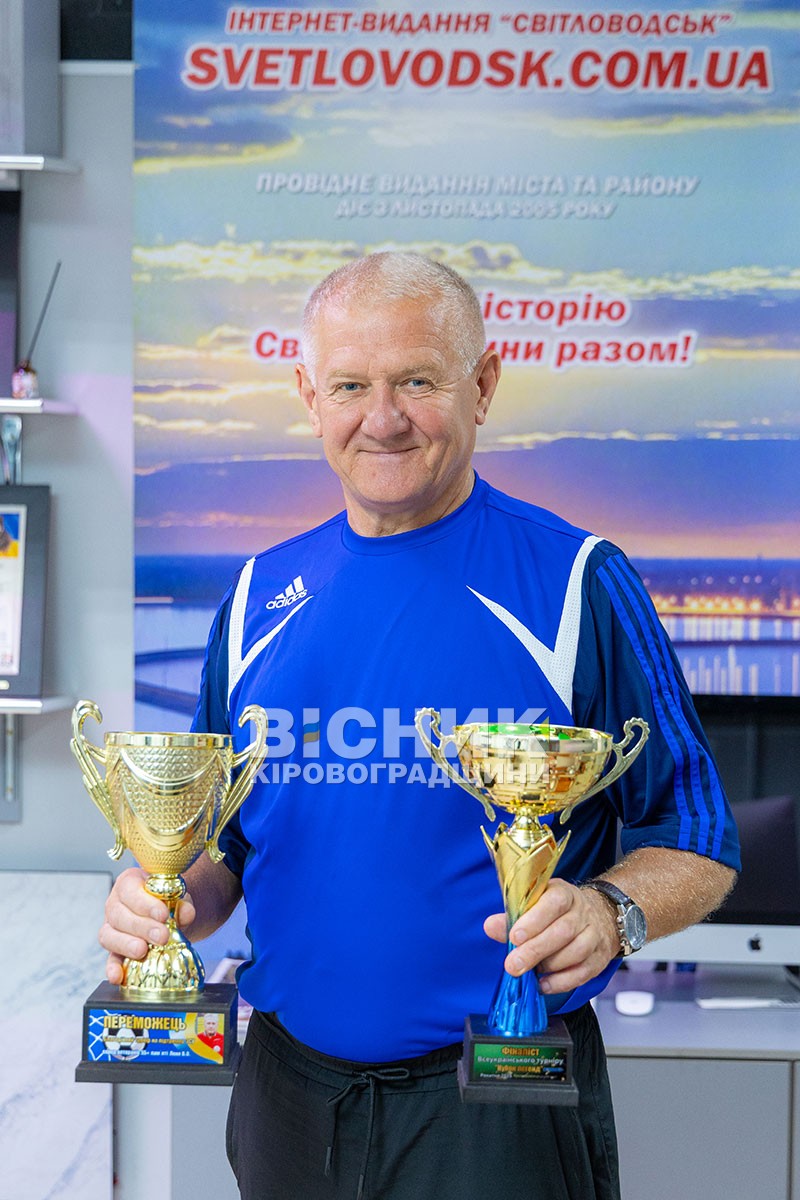 Ветерани "Металурга" привезли два кубки до Світловодська