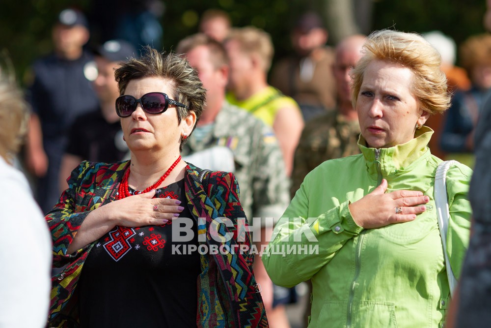 У Світловодську відкрили пам’ятник «Борцям за Волю та Незалежність України»
