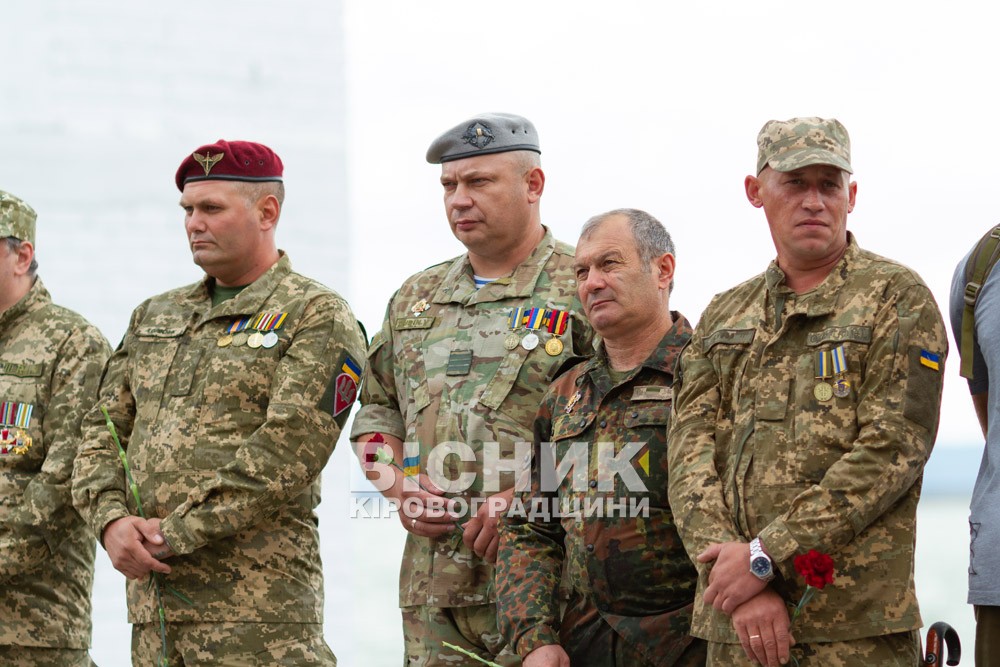 У Світловодську відкрили пам’ятник «Борцям за Волю та Незалежність України»