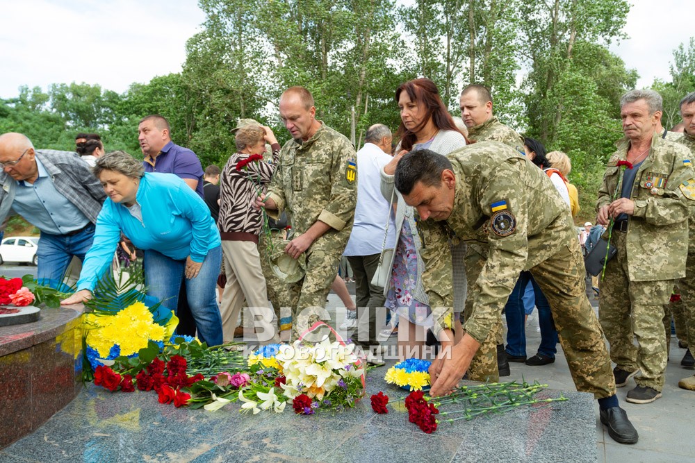 У Світловодську відкрили пам’ятник «Борцям за Волю та Незалежність України»
