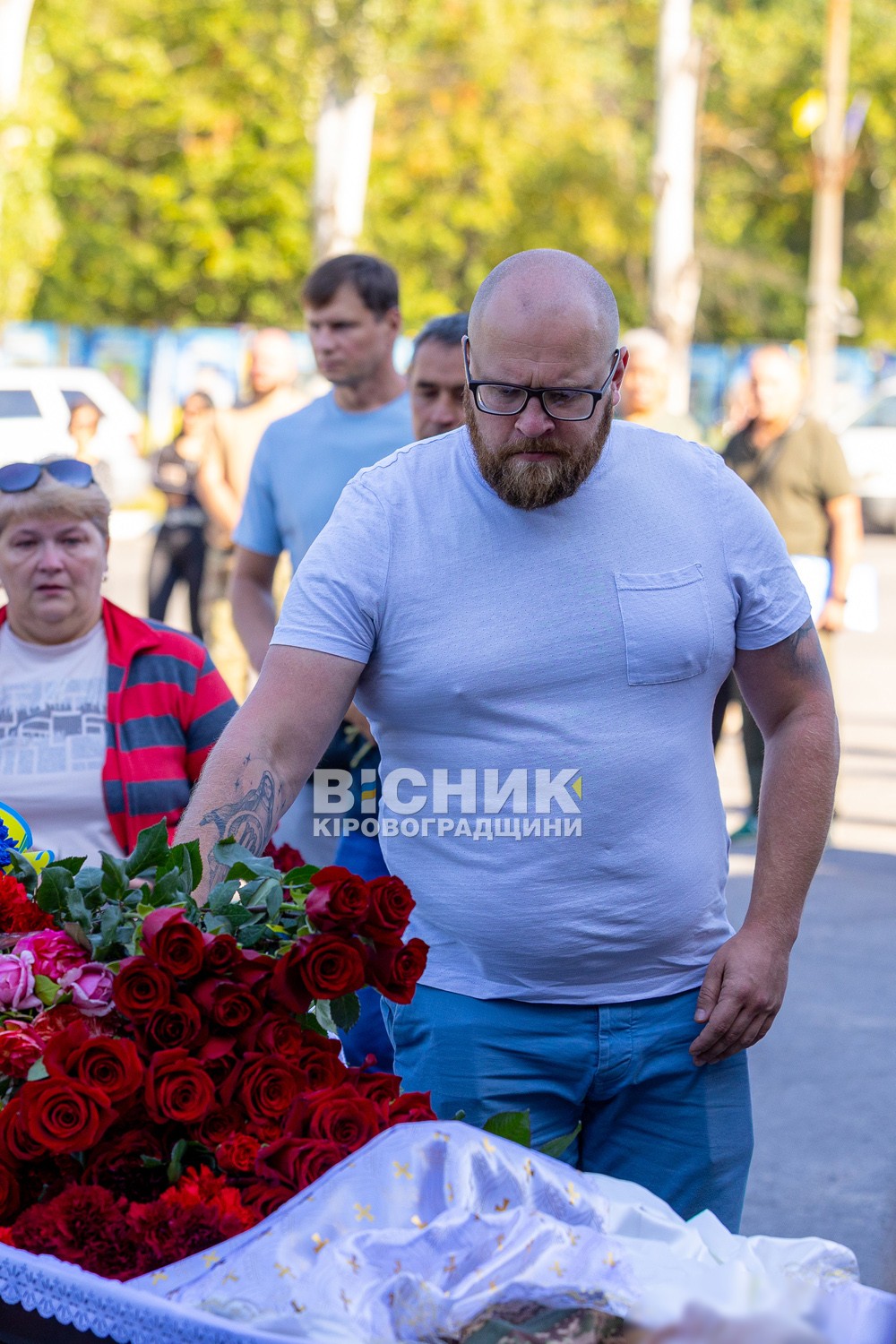 Світловодськ провів в останню путь захисника України Семена Котова Світловодськ провів в останню путь захисника України Семена Котова