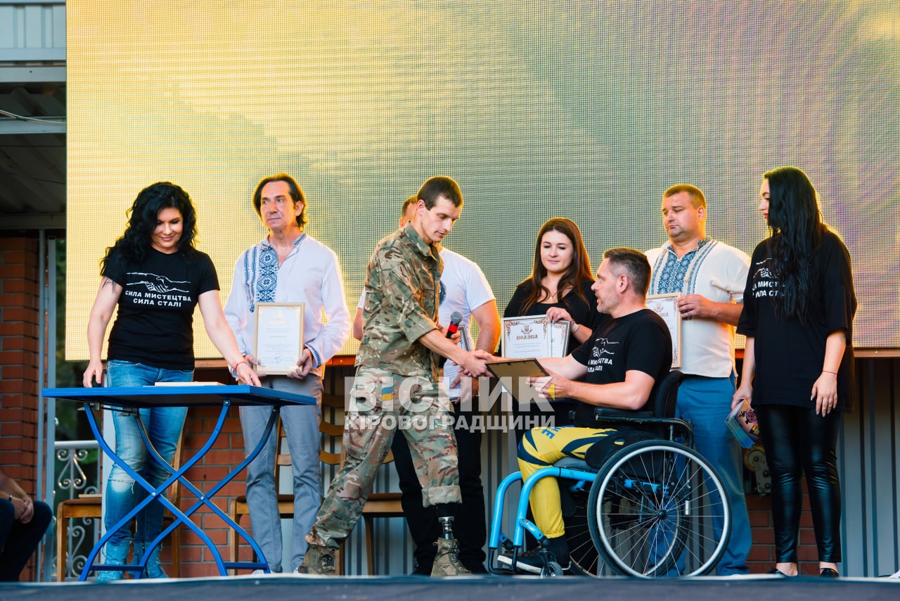 «Сила мистецтва – Сила сталі!»: у Кропивницькому мистецтво об’єднало громаду задля перемоги