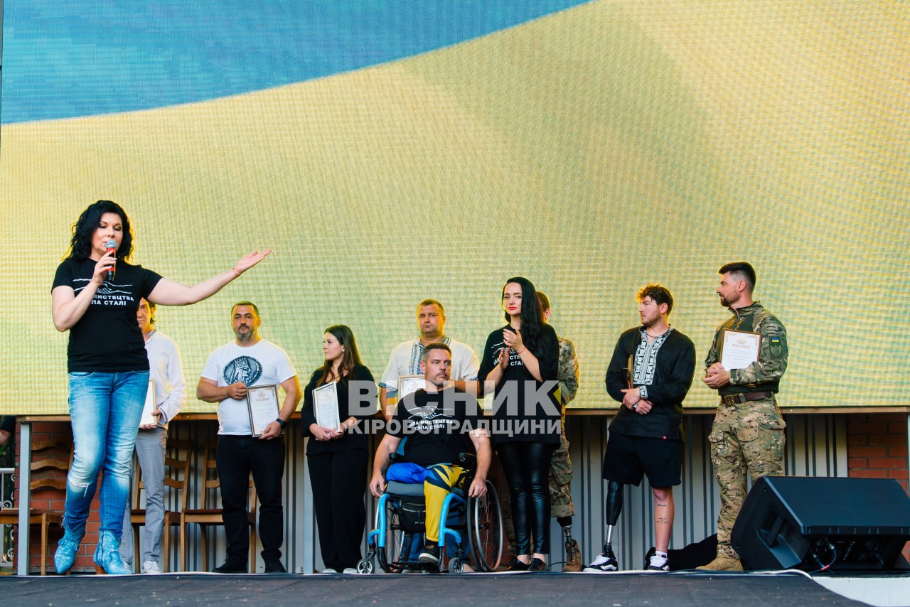 «Сила мистецтва – Сила сталі!»: у Кропивницькому мистецтво об’єднало громаду задля перемоги