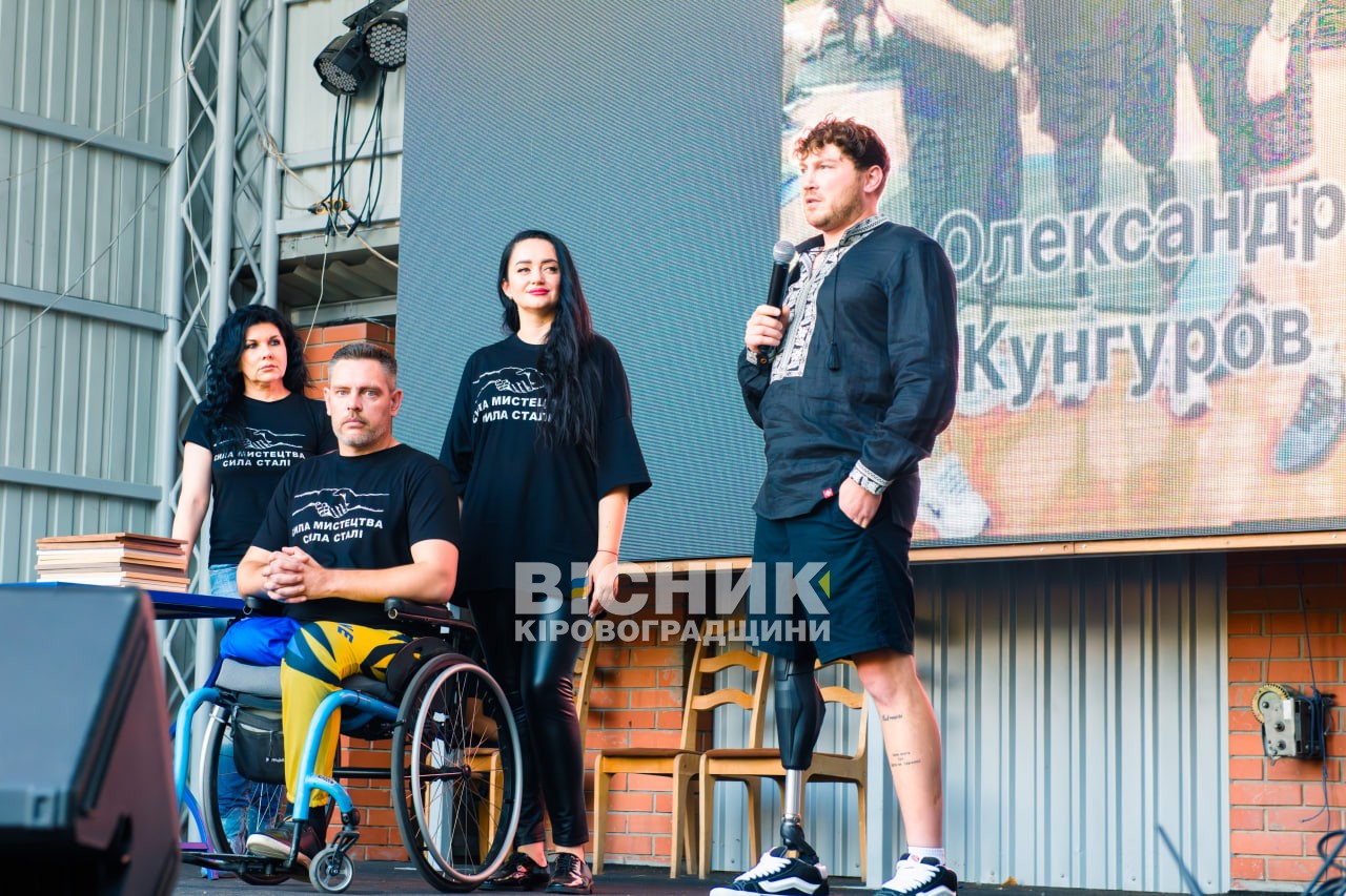 «Сила мистецтва – Сила сталі!»: у Кропивницькому мистецтво об’єднало громаду задля перемоги
