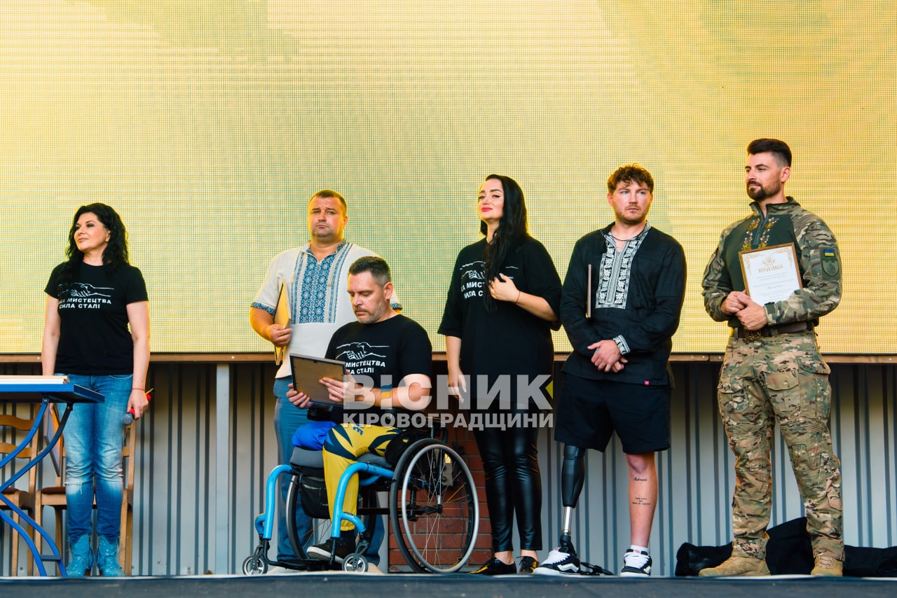 «Сила мистецтва – Сила сталі!»: у Кропивницькому мистецтво об’єднало громаду задля перемоги