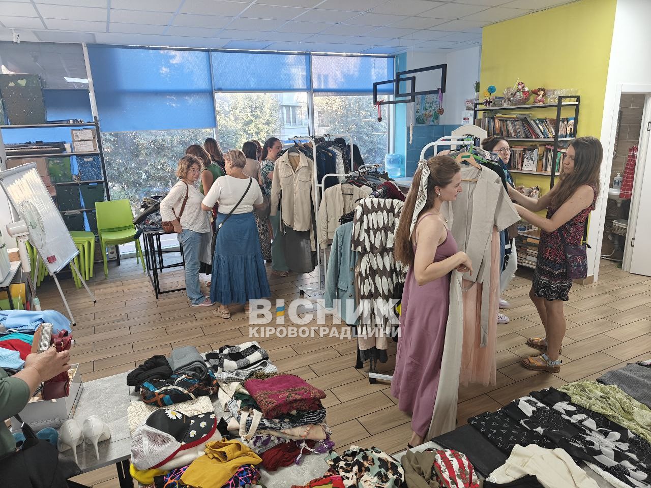 Стиль, екологія та нові знайомства: у Кропивницькому відбулася SWAP-вечірка Стиль, екологія та нові знайомства: у Кропивницькому відбулася SWAP-вечірка