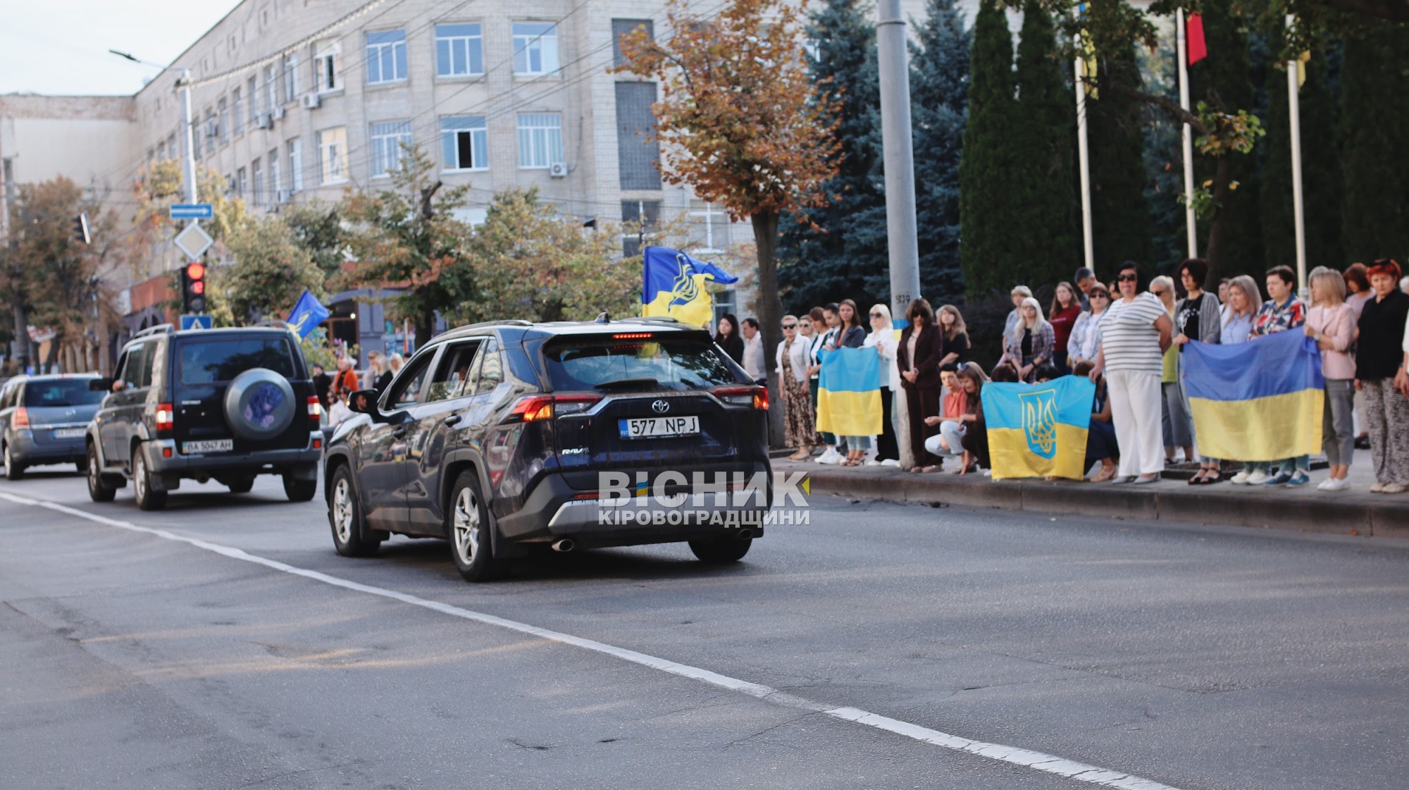 Кропивницький попрощався з чотирма полеглими захисниками