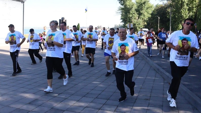 Пам'ять: провели забіг та визначили місце для Алеї Захисників