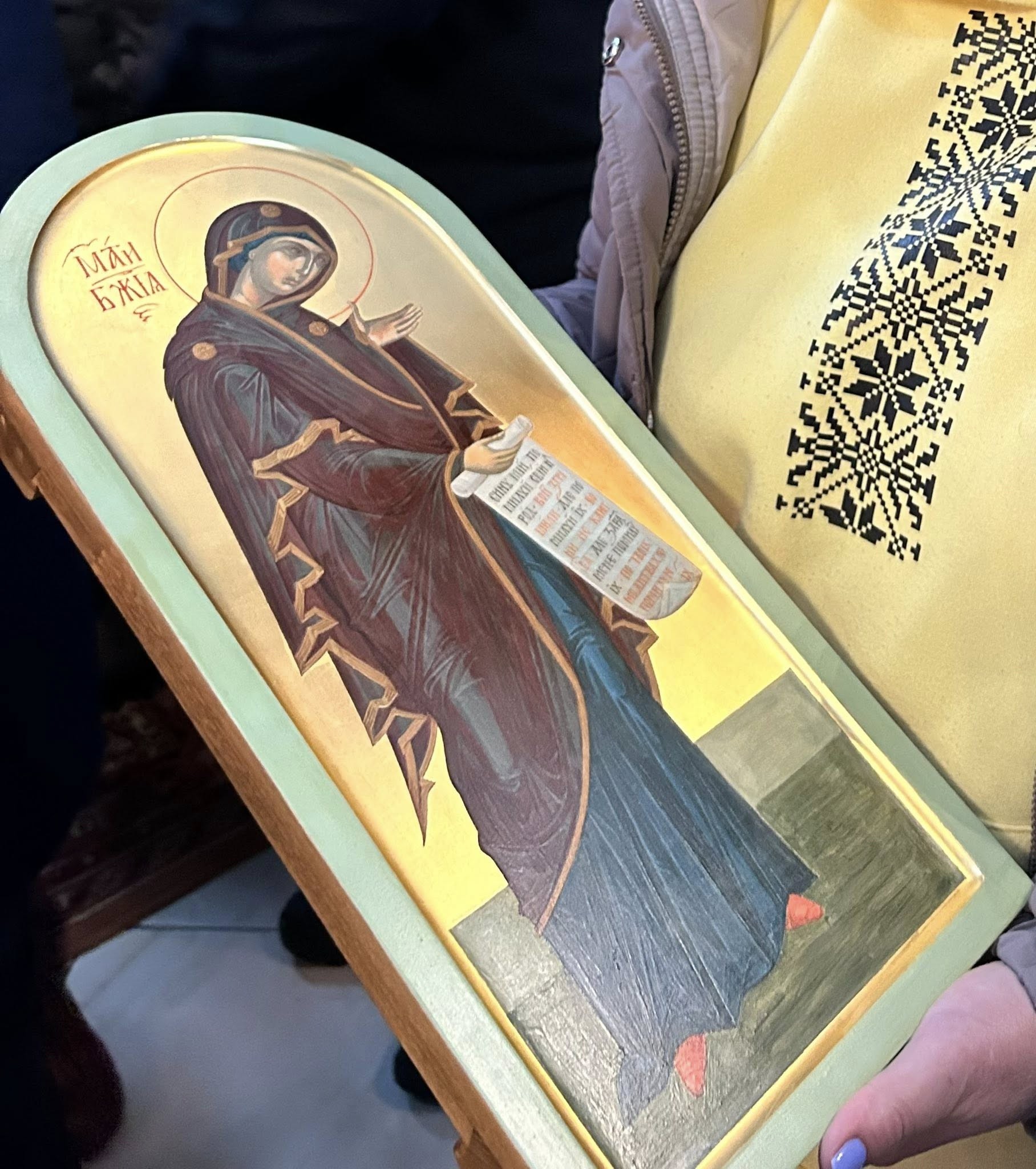 Духовність: унікальна ікона з'явилась у Кропивницькому Духовність: унікальна ікона з'явилась у Кропивницькому