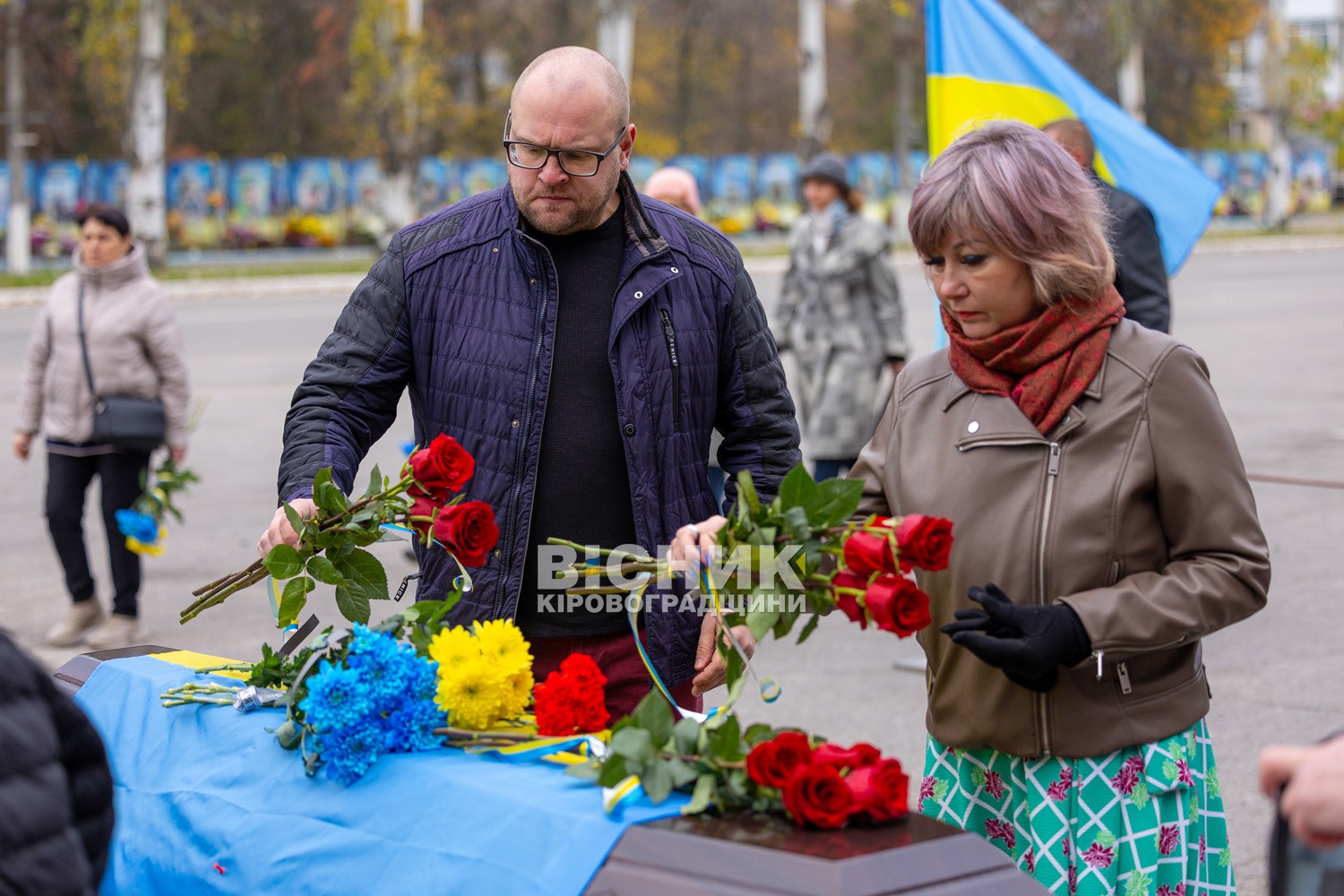 Світловодськ попрощався з полеглим захисником України Володимиром Додиваном