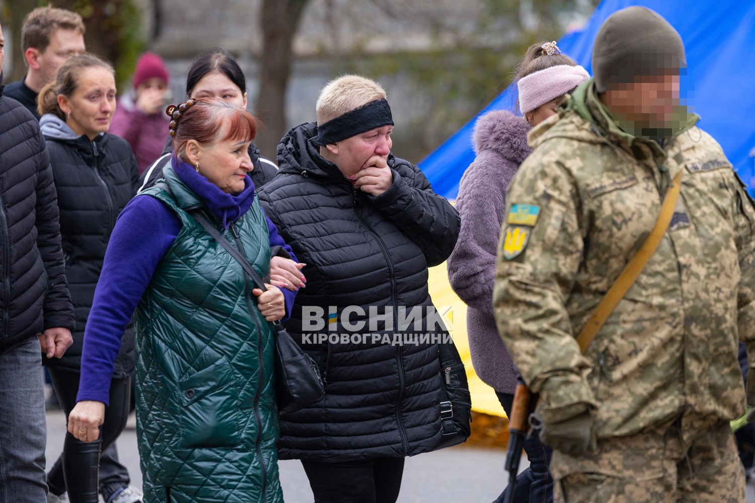 Світловодськ попрощався з полеглим захисником України Володимиром Додиваном