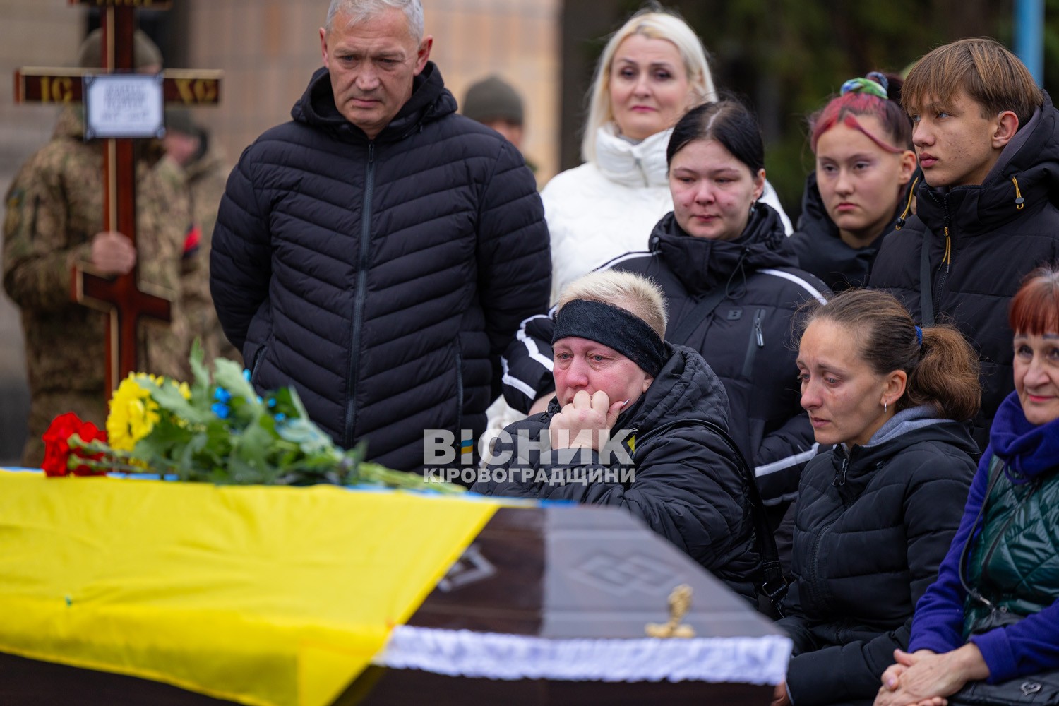 Світловодськ попрощався з полеглим захисником України Володимиром Додиваном