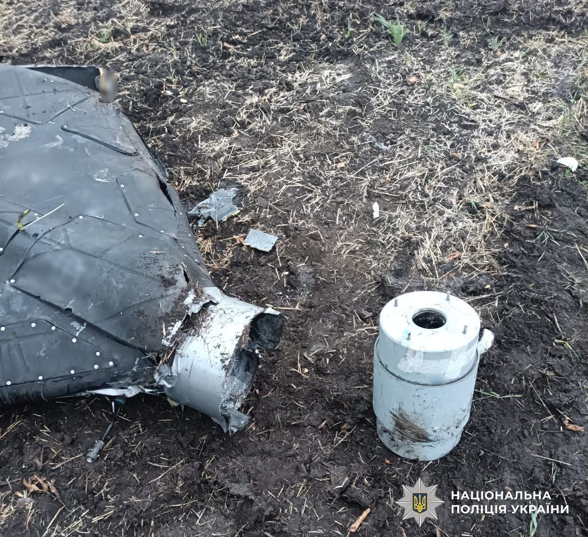 На Кіровоградщині вибухотехніки поліції знищили бойові частини ворожих дронів