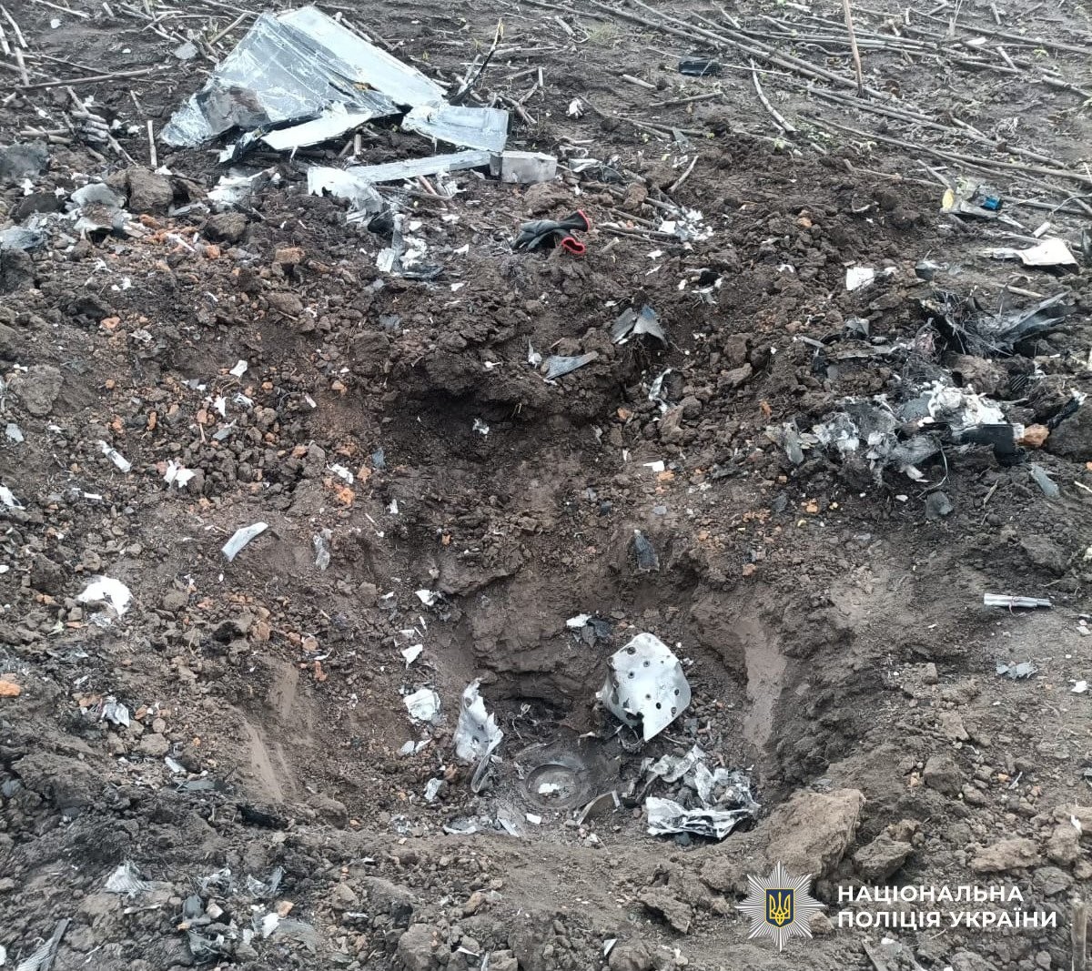 На Кіровоградщині вибухотехніки поліції знищили бойові частини ворожих дронів