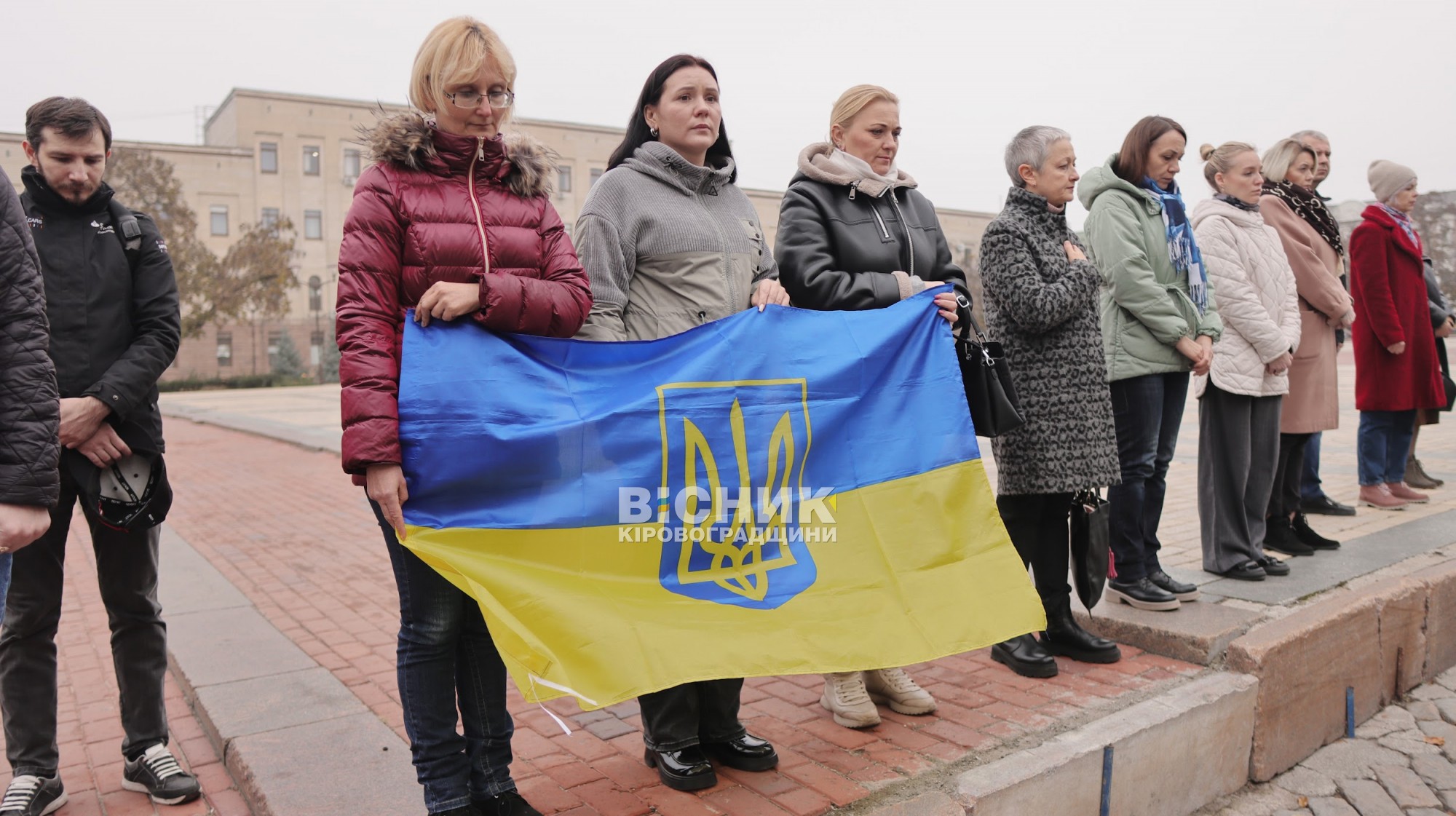 Кропивницький попрощався з трьома захисниками, які загинули в боях за Україну