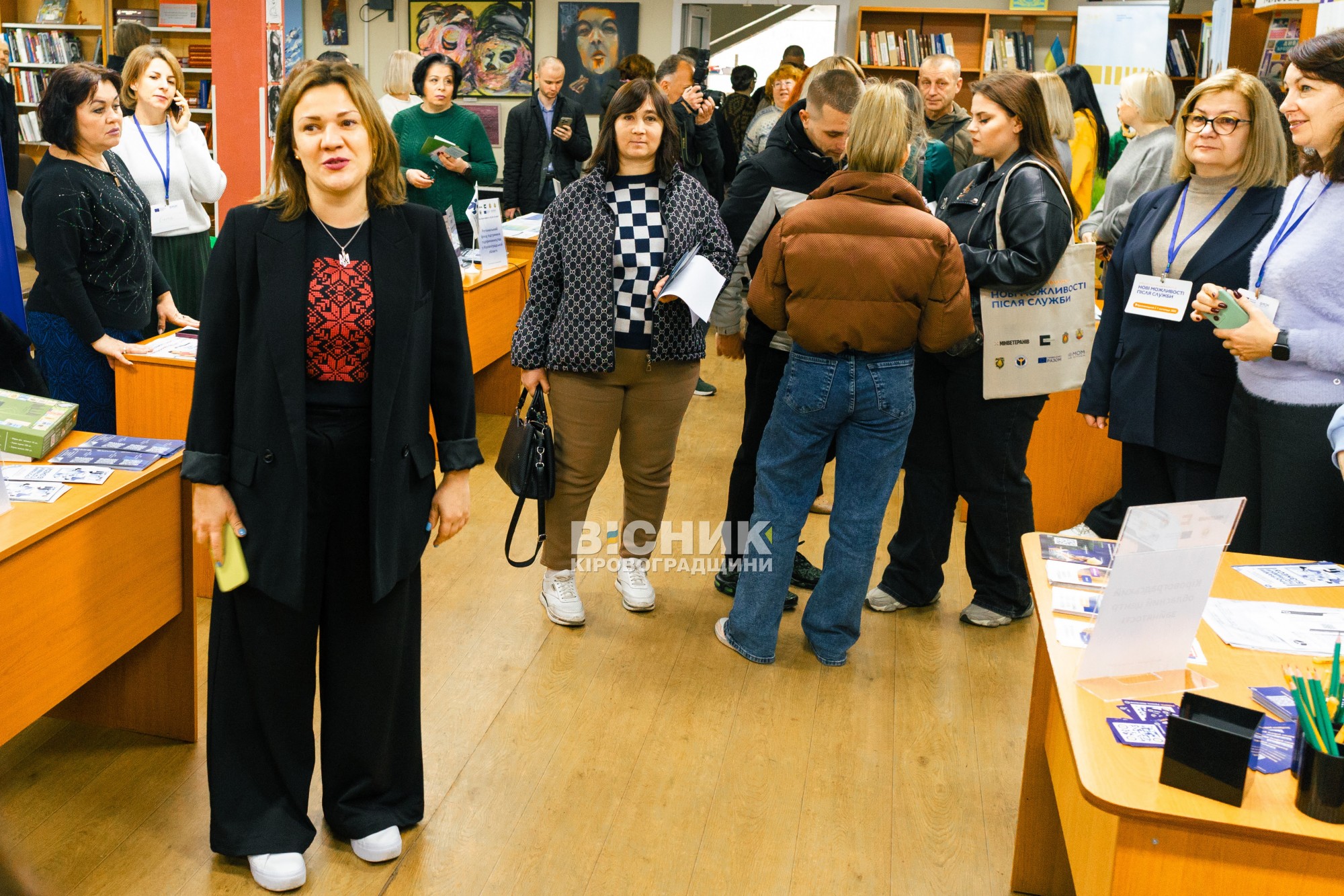 У Кропивницькому відбувся ярмарок вакансій для ветеранів та їхніх родин У Кропивницькому відбувся ярмарок вакансій для ветеранів та їхніх родин