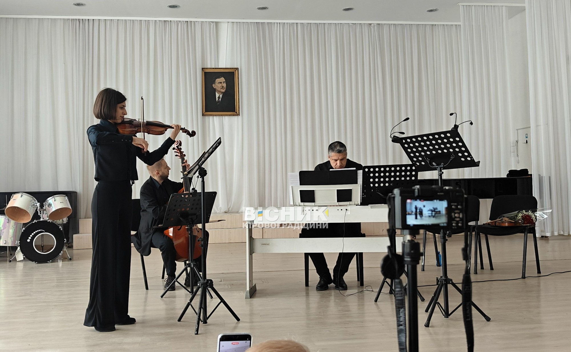 «Вихор бароко» у Кропивницькому: у місті вперше прозвучала флейта-траверсо XVIII століття