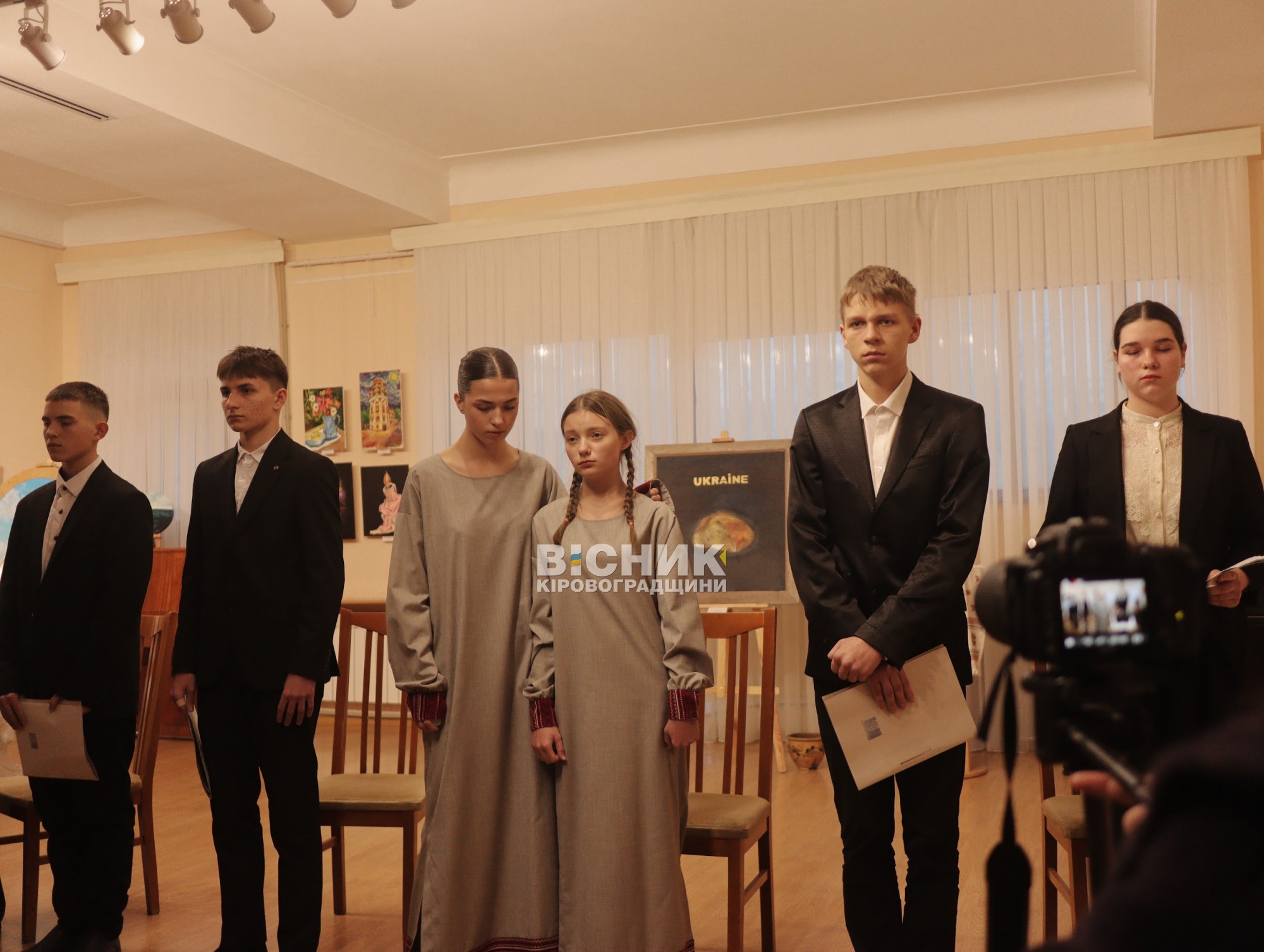 У Кропивницькому представили театралізоване дійство «Час збирати каміння» до Дня пам’яті жертв Голодоморів