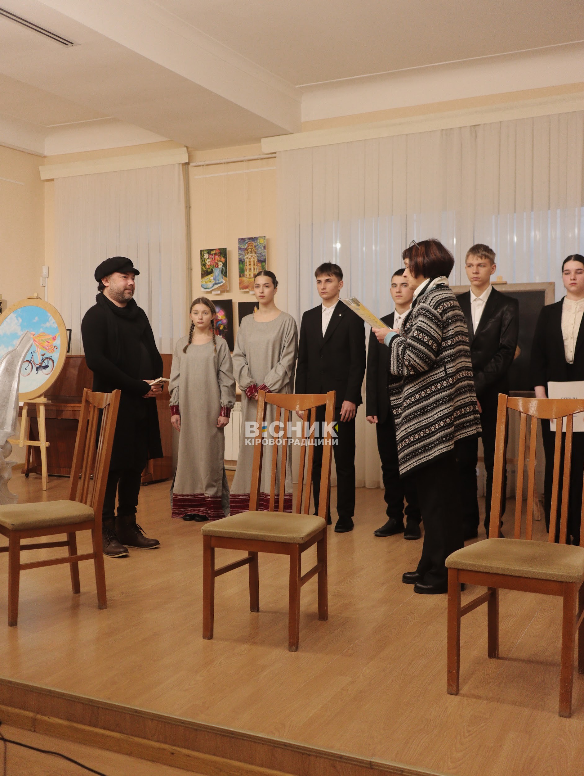 У Кропивницькому представили театралізоване дійство «Час збирати каміння» до Дня пам’яті жертв Голодоморів