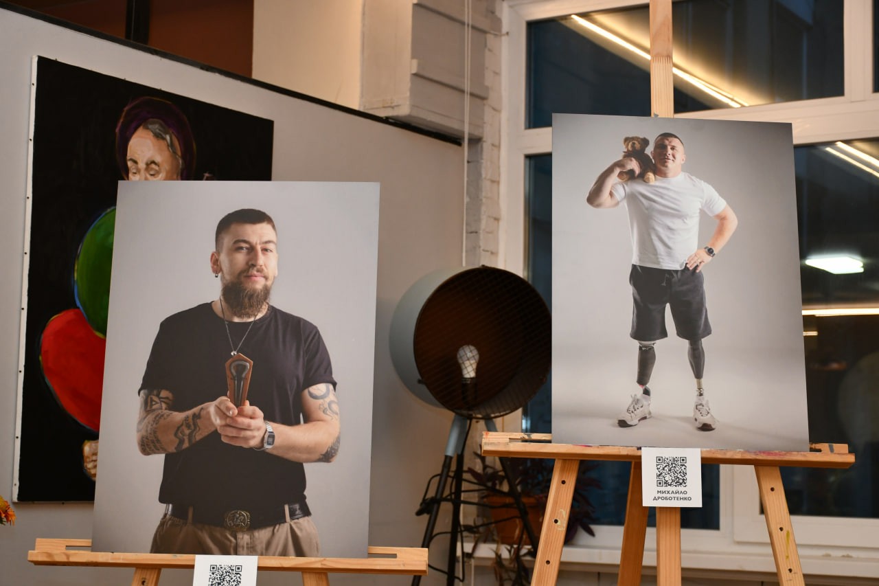 У Кропивницькому представили фотопроєкт про мрії ветеранів