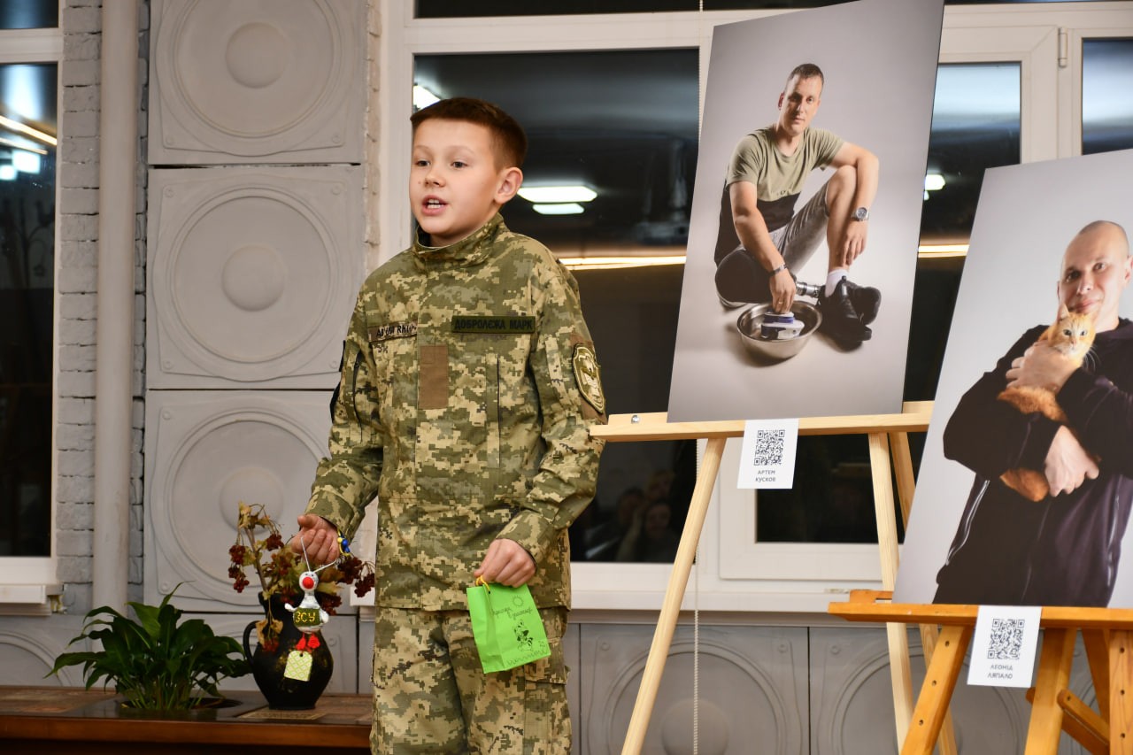 У Кропивницькому представили фотопроєкт про мрії ветеранів